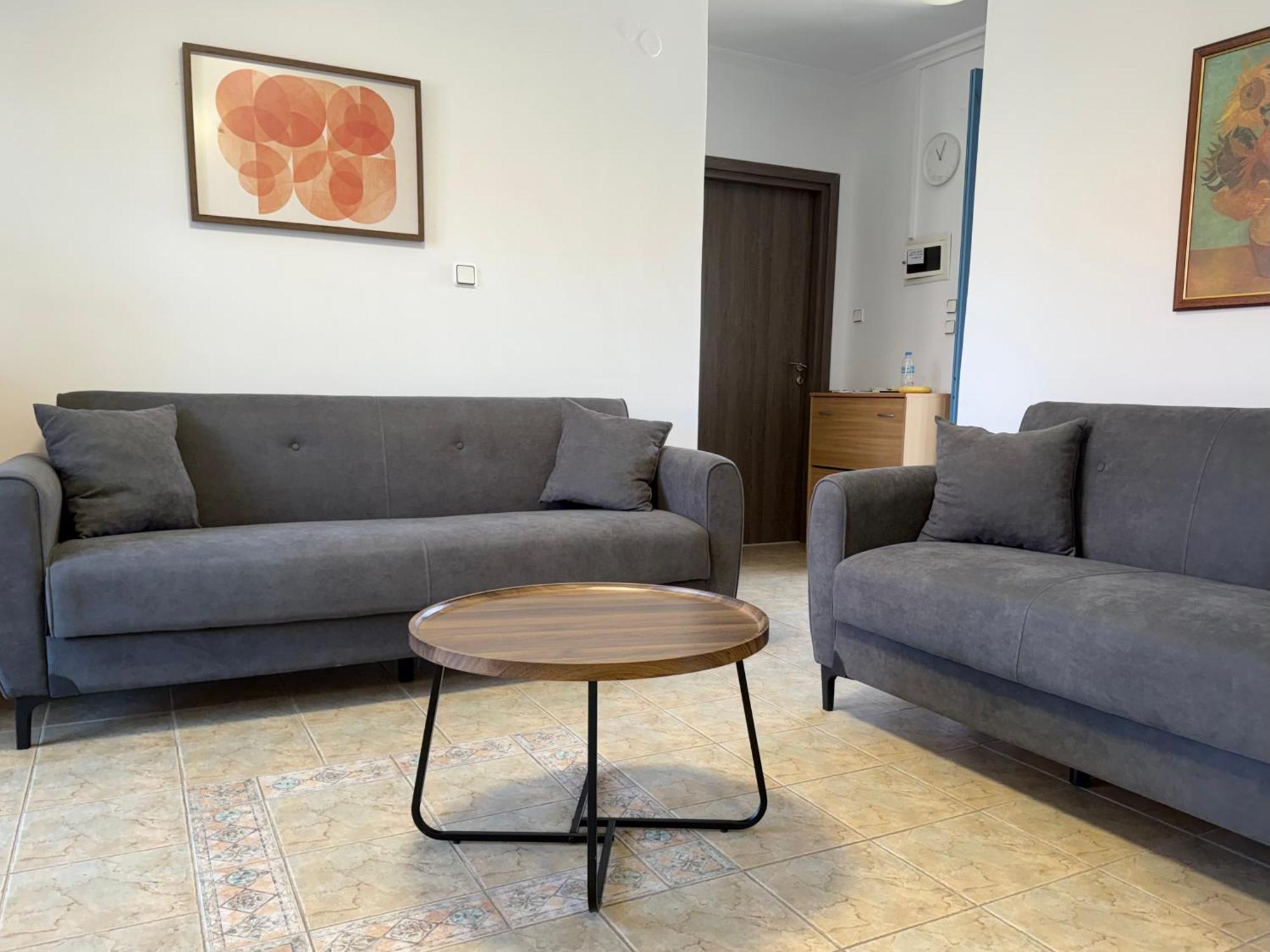 Emerald Seaside Apartment In Pefkohori 페프코초리 외부 사진